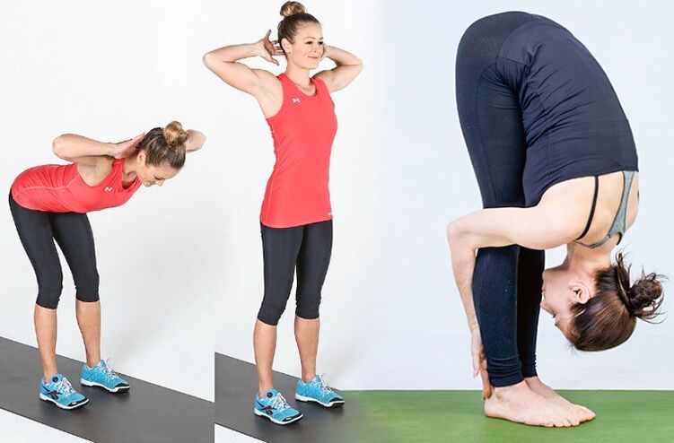 Ο κορμός λυγίζει